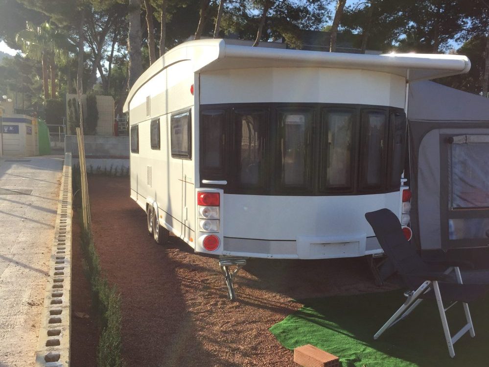 Hobby Landhaus Touring Caravan For Sale In Albir £27,000 Benidorm